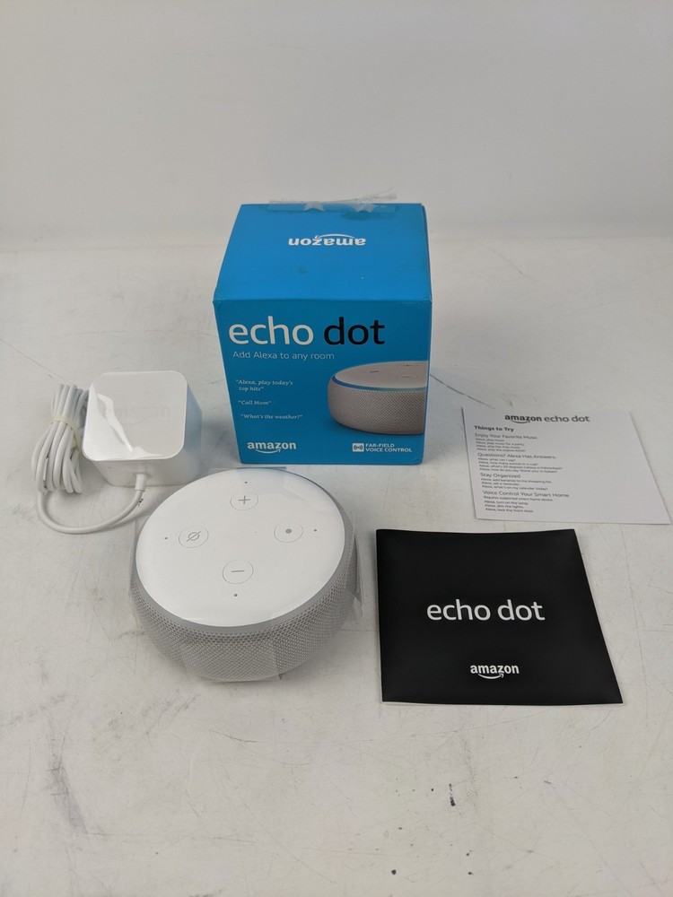 Amazon Echo Dot 3rd Generation Smart Speaker White C78MP8