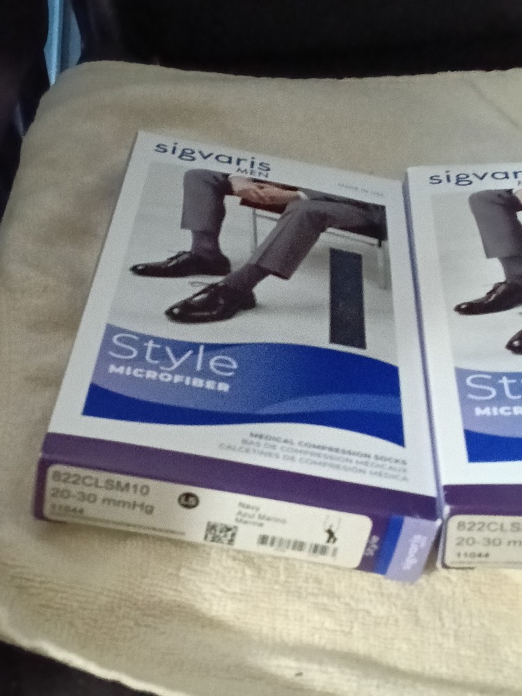 SIGVATIS, MICROFIBER, MEDICAL COMPRESSION SOCKS, 3 PAIR