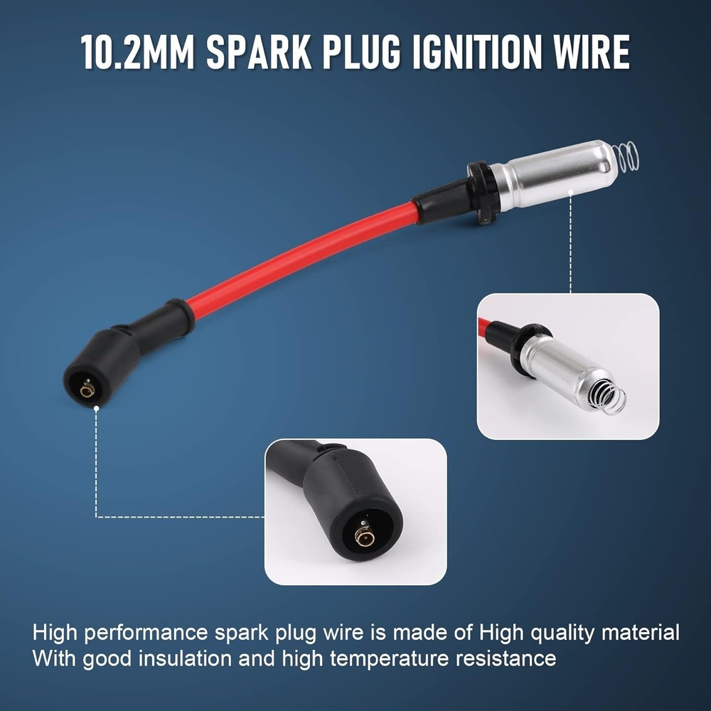 High Performance Spark Plug Ignition Wire for 2000-2009 Chevy GMC V8