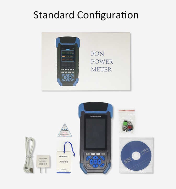 High Precision Optical Power Meter OPM VFL Mode Power Meter C Type -65~+26dBm
