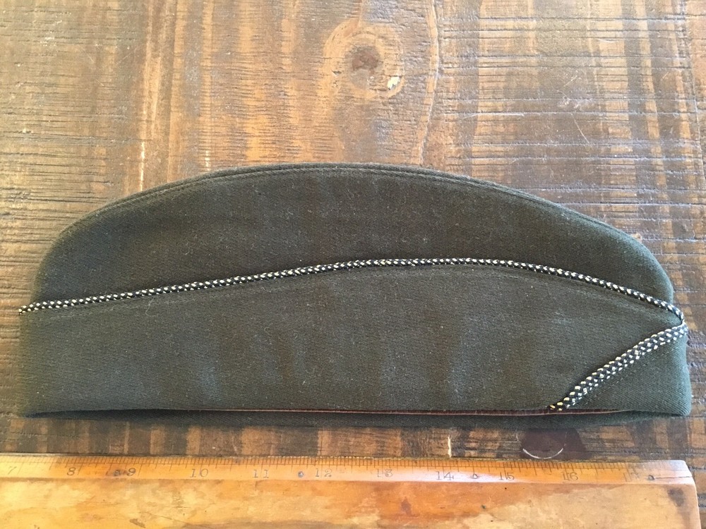 ORIGINAL WWII US CAPTAIN OVERSEAS CAP