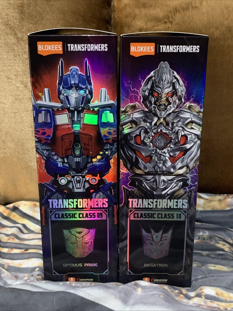 Transformers Classic Class Blokees Optimus Prime & Megatron Collector Set