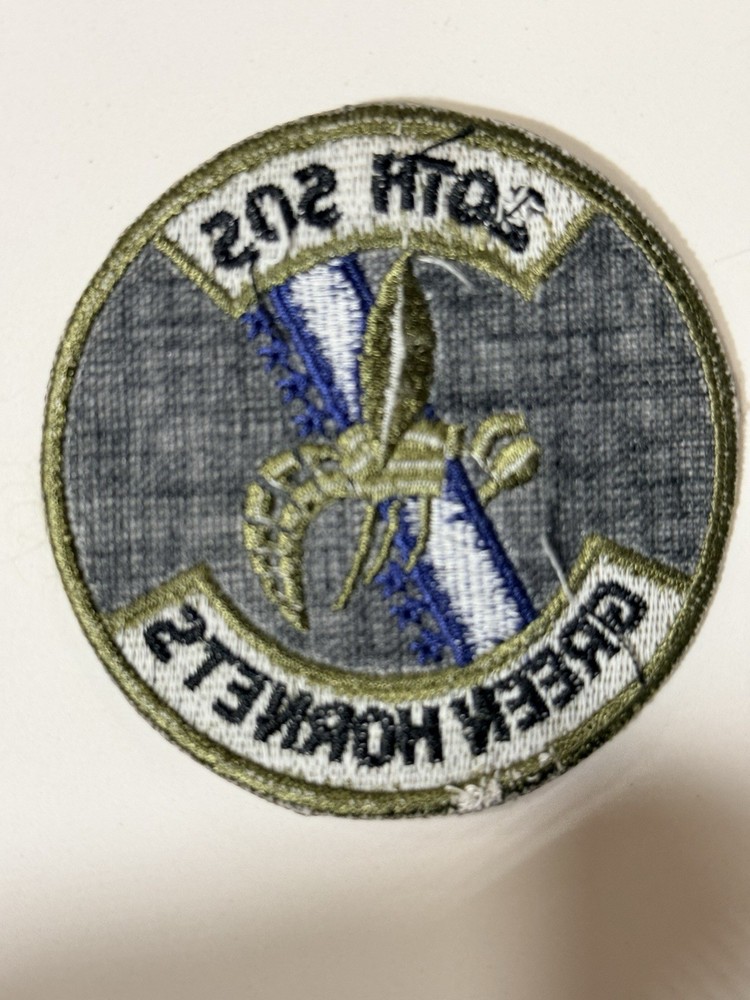 Original USAF 20th Special Operations Squadron (SOS) “Green Hornets” Patch