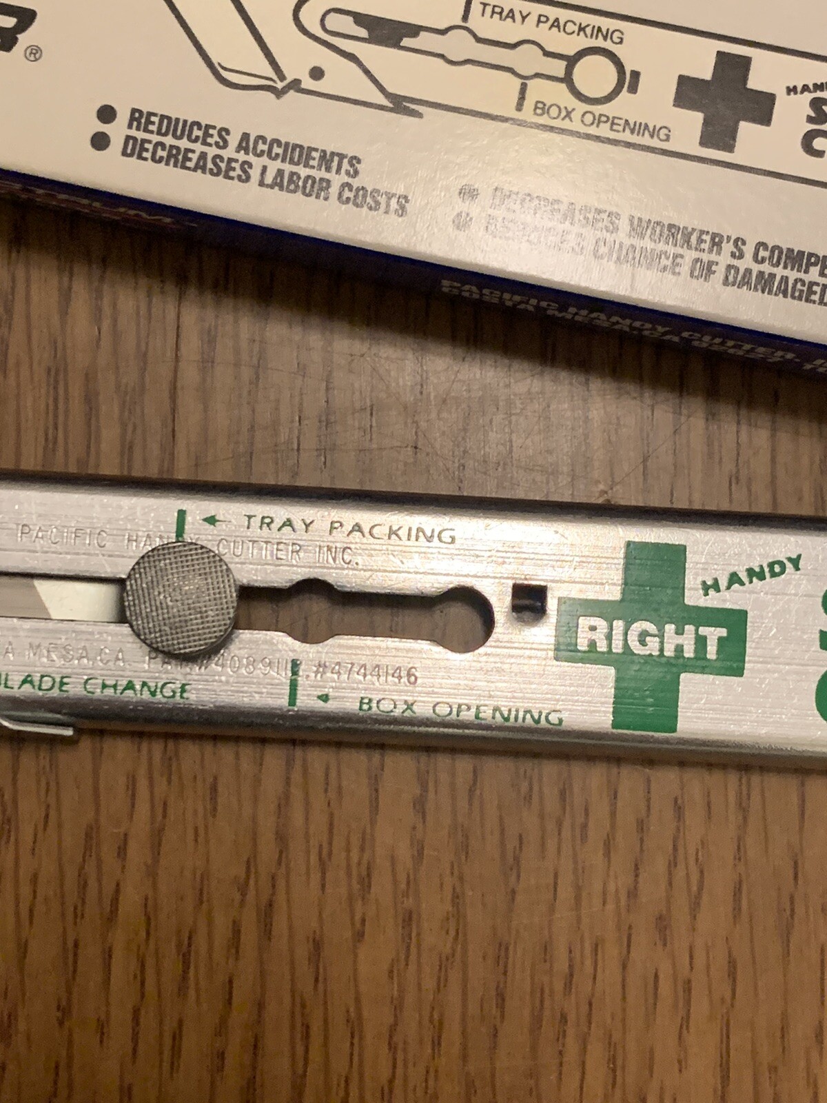 Vintage Pacific Handy Cutter PHC Box Cutter Costa Mesa California, New in Box