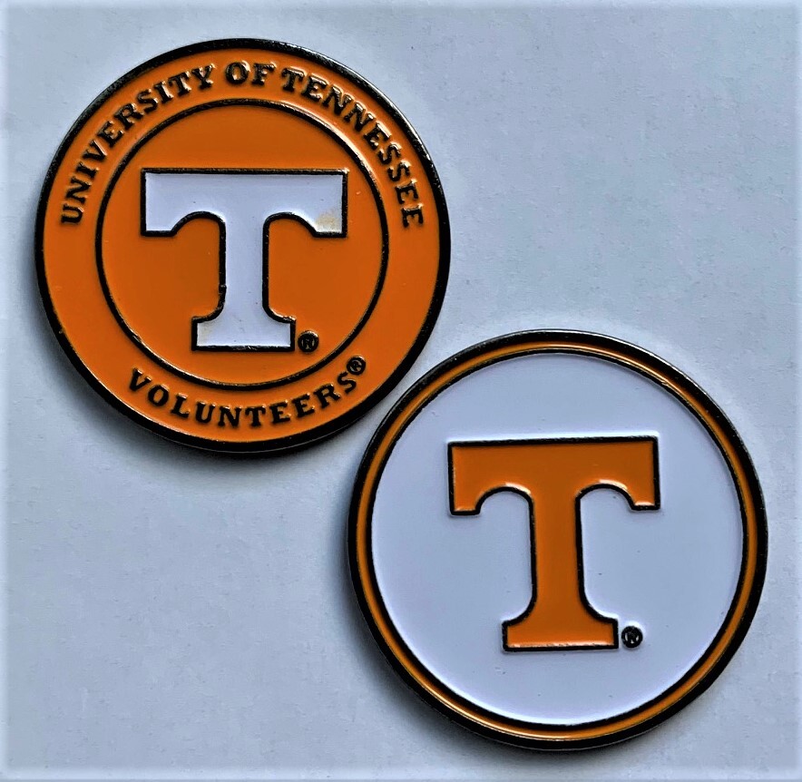Tennessee Volunteers Golf Ball Marker New