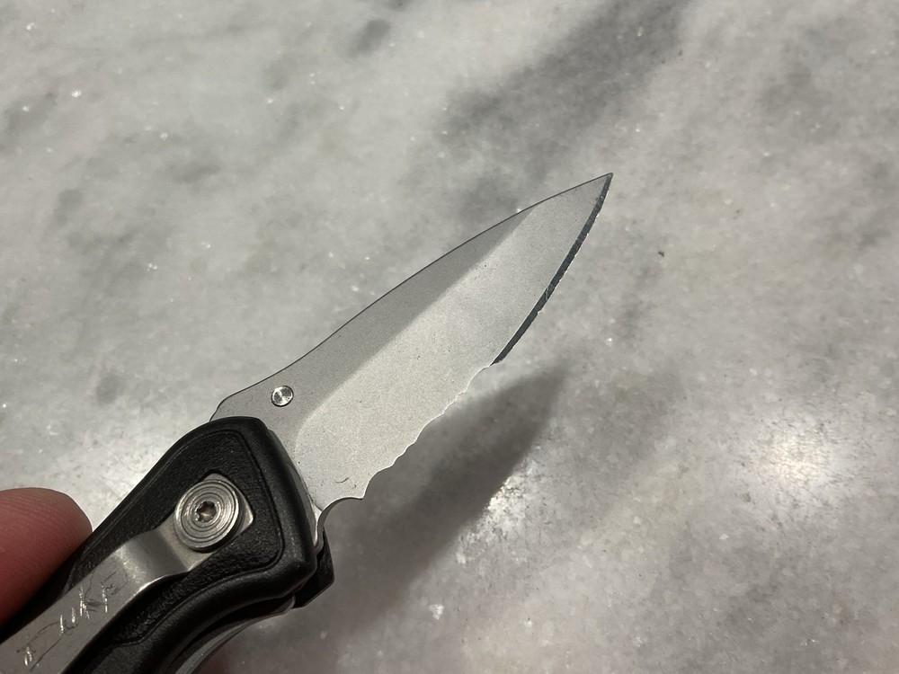 Leatherman Pocket Knife Black Plastic Handle