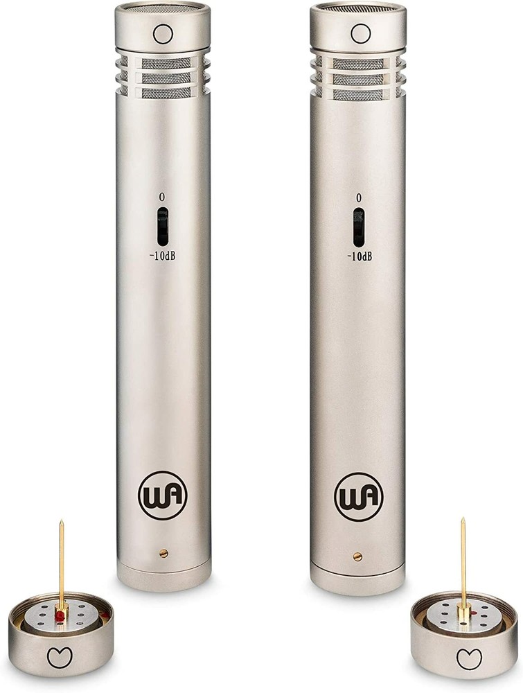 Warm Audio WA-84 Premium Stereo Package - Multi-pattern Small-diaphragm Condense
