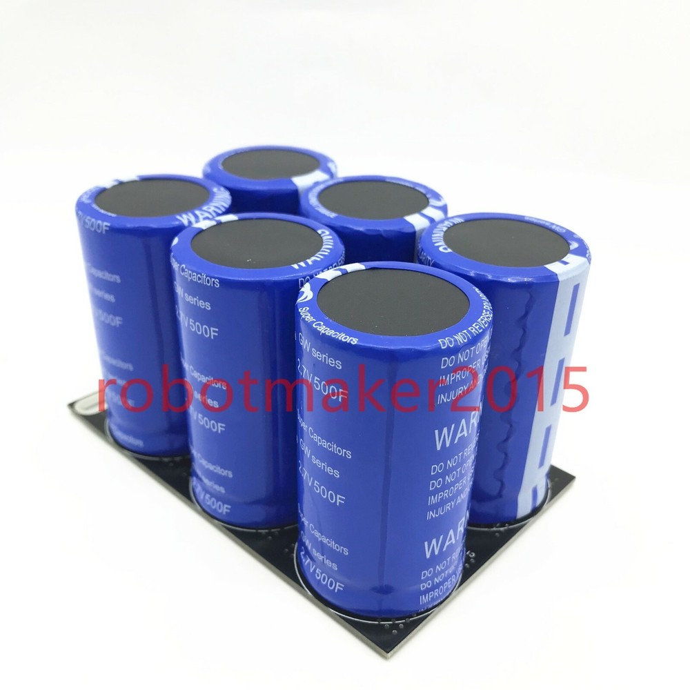 2.7V500F 16V83F Super Farad Capacitor Module Kit For Car Double Rows