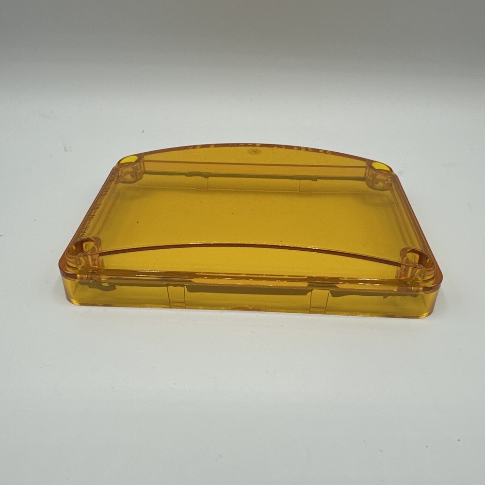 Whelen 4E series replacement lens NON OPTIC AMBER, FITS 400