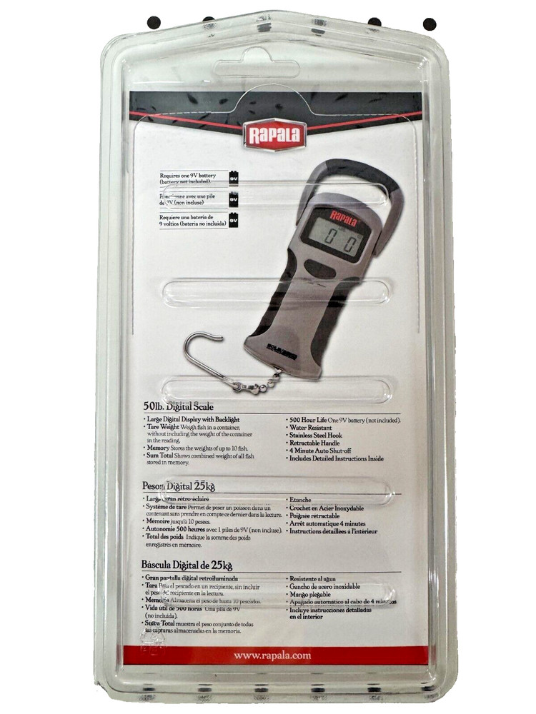 Rapala RGSDS-50 Digital Scale 50Lb
