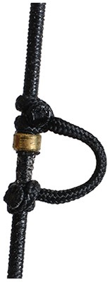 Archery String Loop, 225-Lb. Test, Black, 3-Ct. - 545