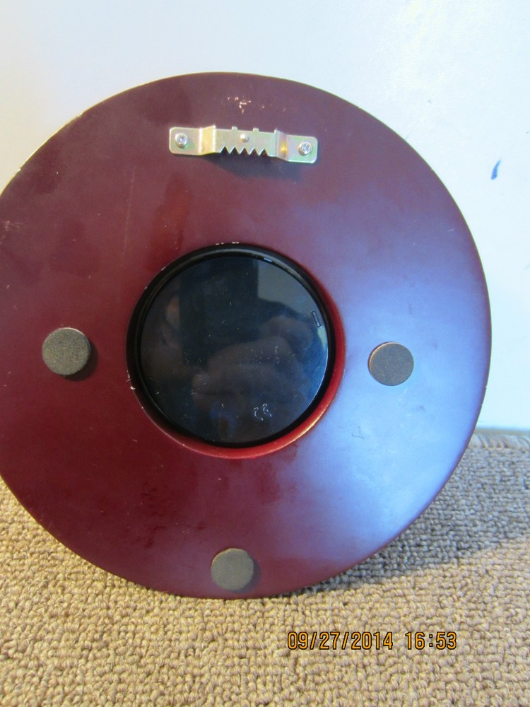 DECORATIVE, NAUTICAL, BRASS, "PORTHOLE CLOCK"