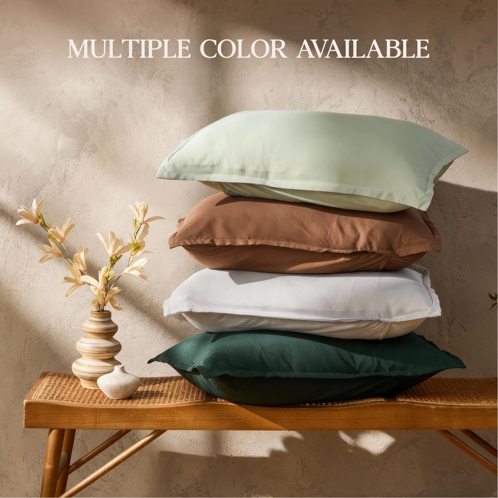 White Queen Size Comforter Set, 3 Pieces Boho Solid Bedding Comforters & Sets, M