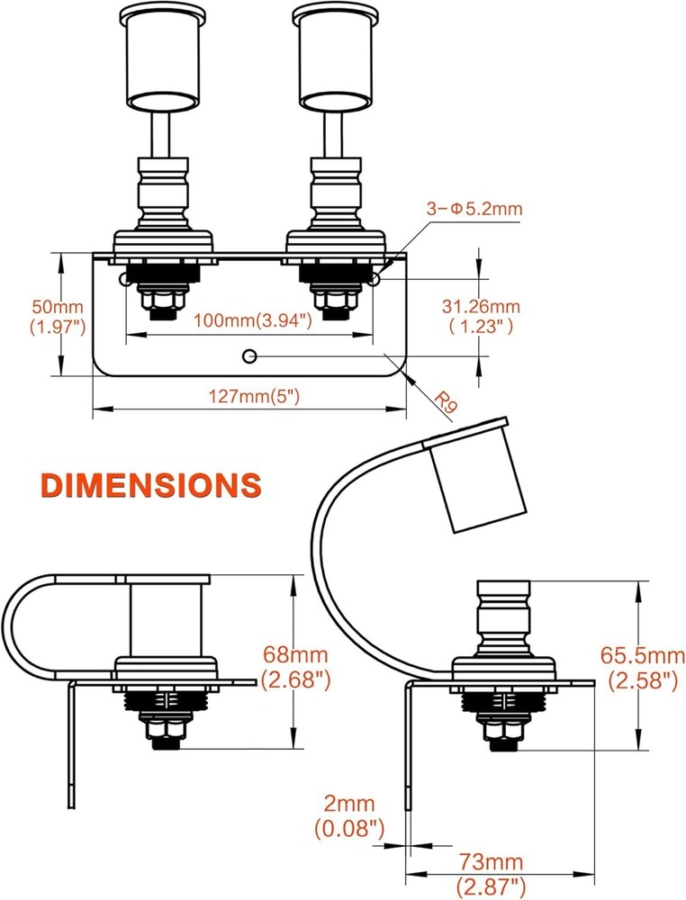 Versatile Battery Relocation Kit: 250A Remote Jump Post with Durable Cables