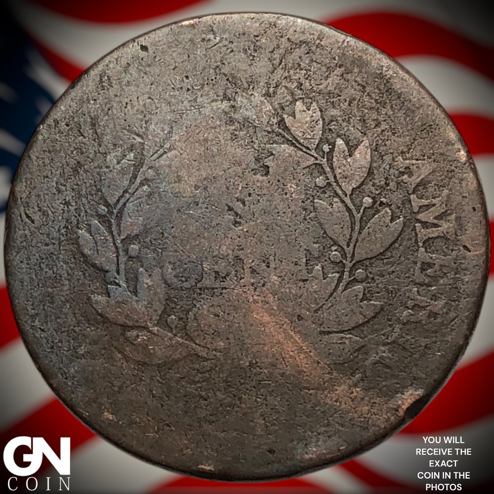 NO DATE Draped Bust Large Cent Z0595
