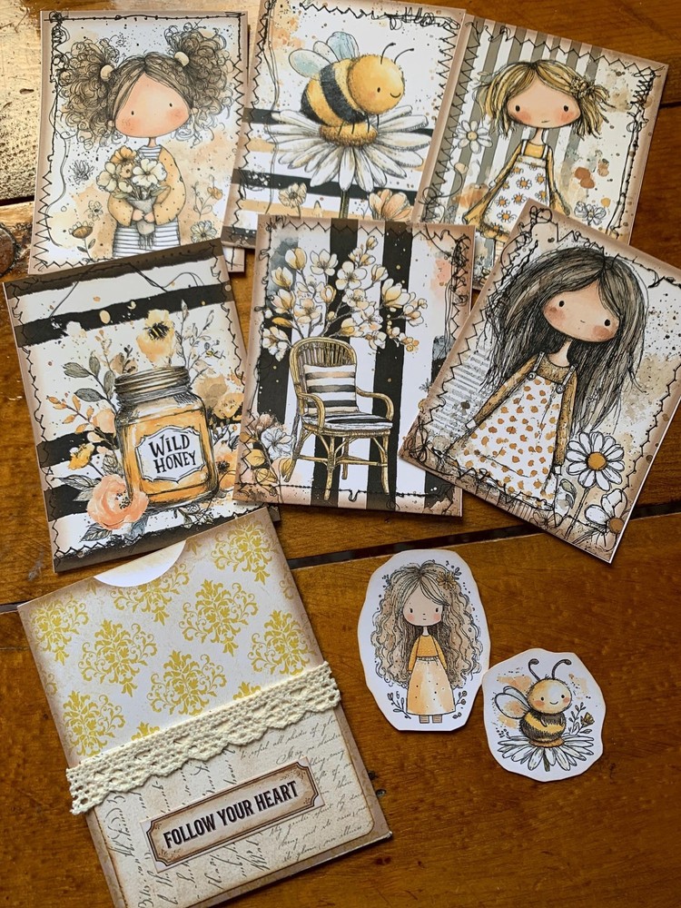 Wild Honey Junk Journal Pocket