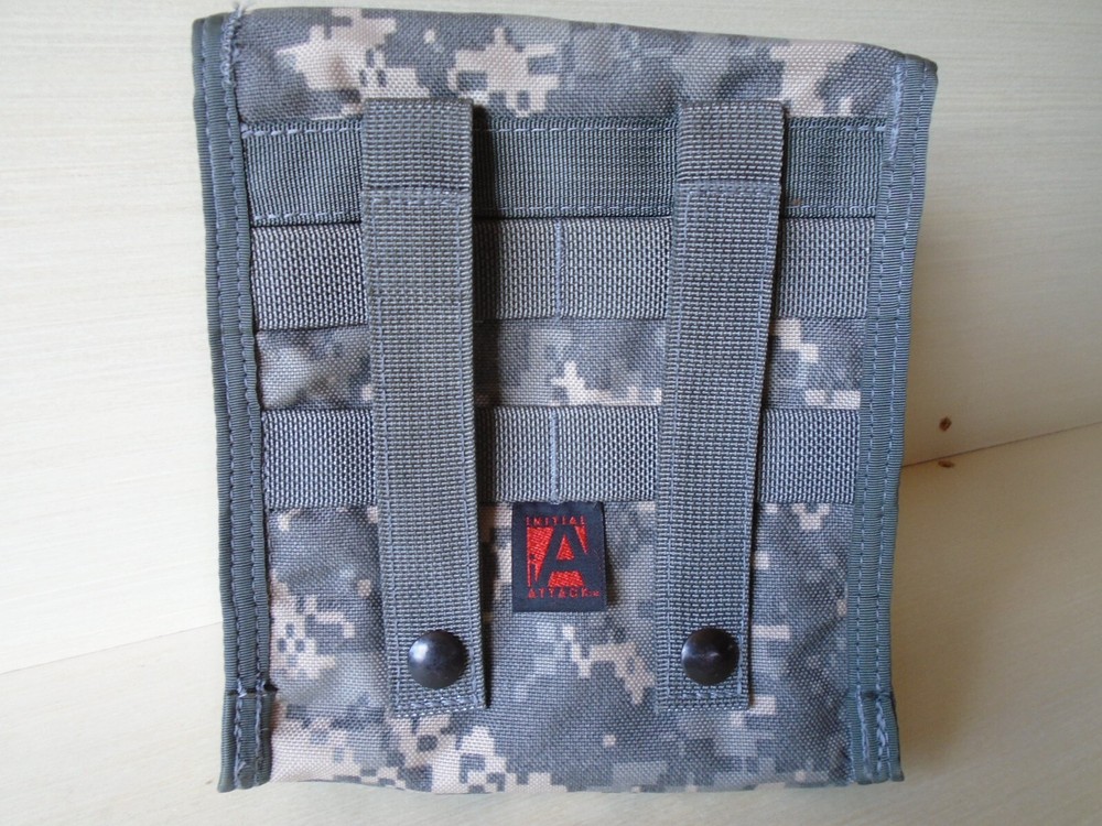 Initial Attack ACU MOLLE M60 100RD Saw Mag Pouch w/ Inserts USGI ISSUE