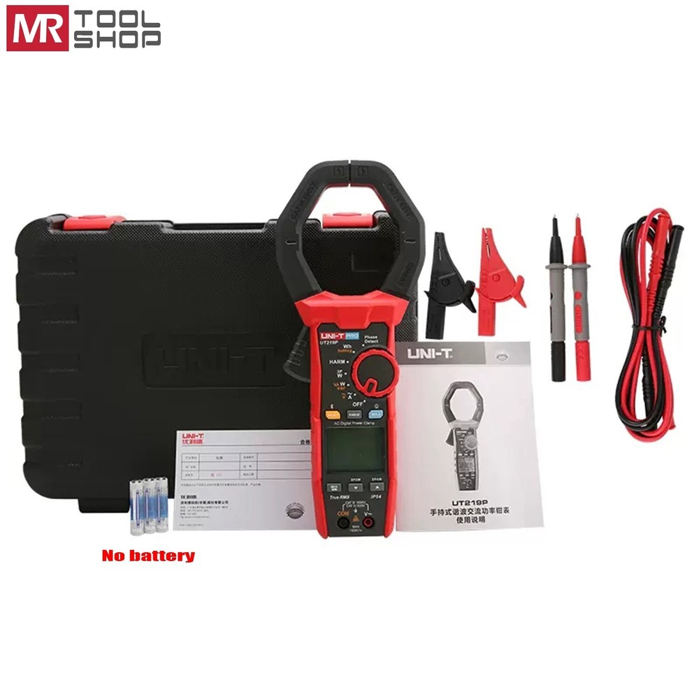 UNI-T UT219P Bluetooth TRMS AC Power Clamp Meter THD Harmonic Analyzer IP54 APP