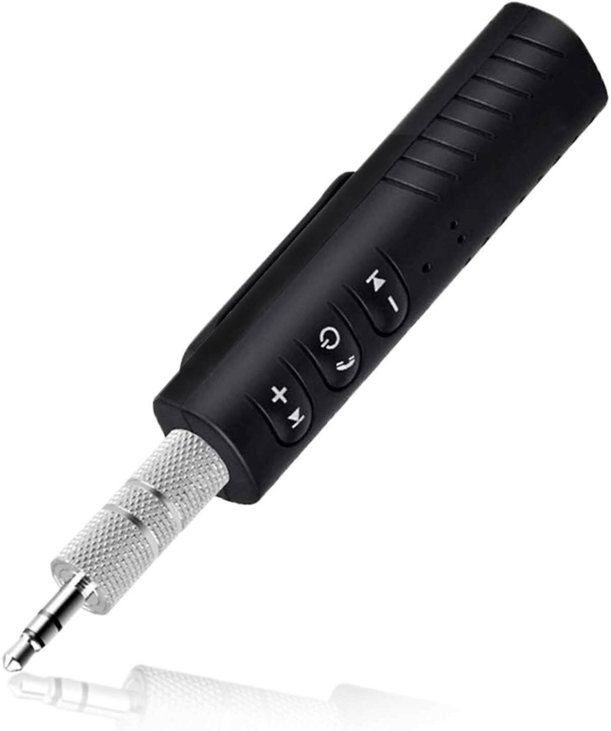 Wireless Bluetooth Receiver AUX 3.5mm Audio Stereo Music Hands Free Car Adapter