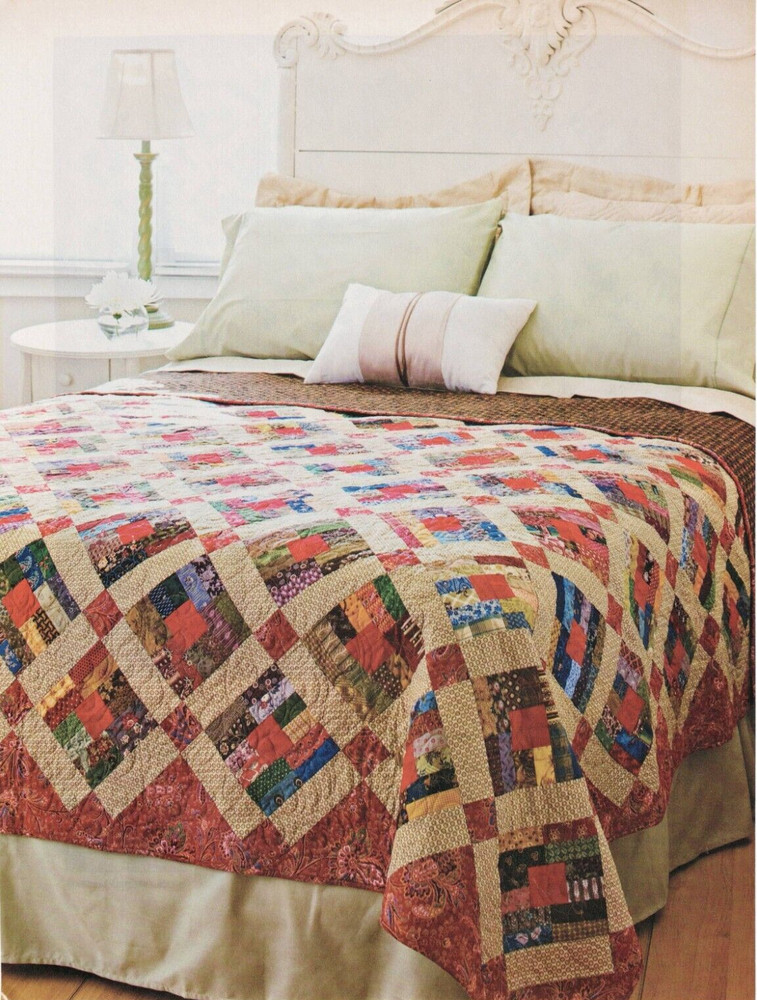 Scrap Happy Quilt Pattern Pieced KH