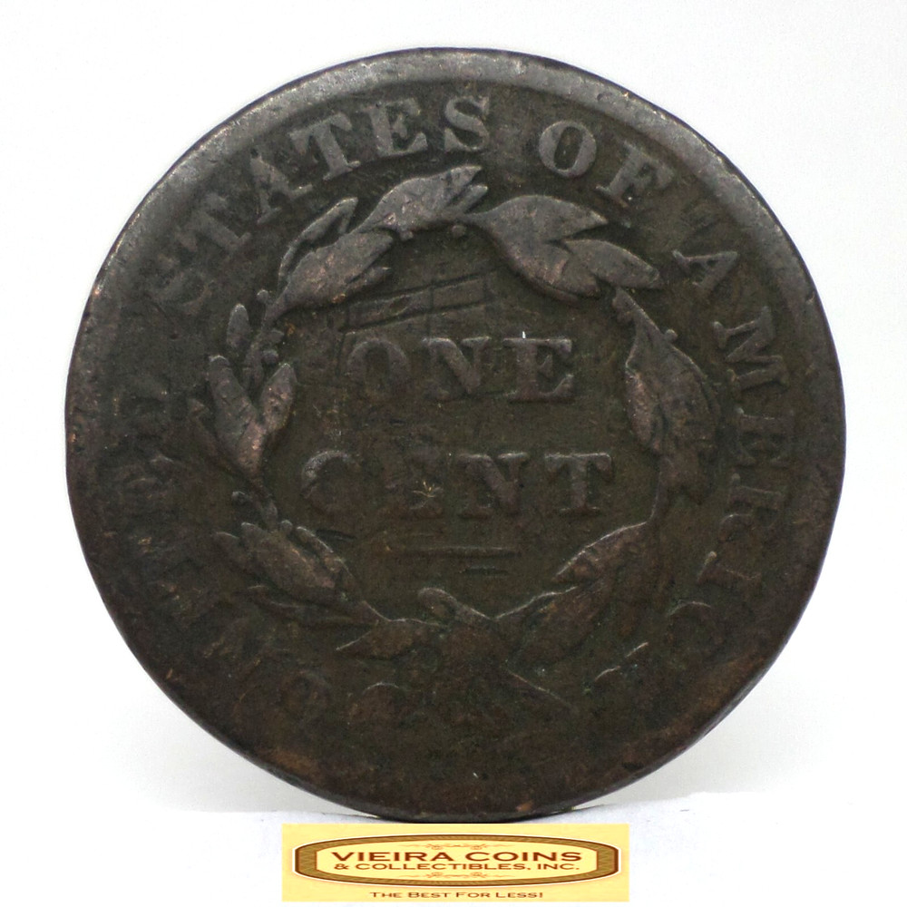 1835 Coronet Head Large Cent - #C48417NQ