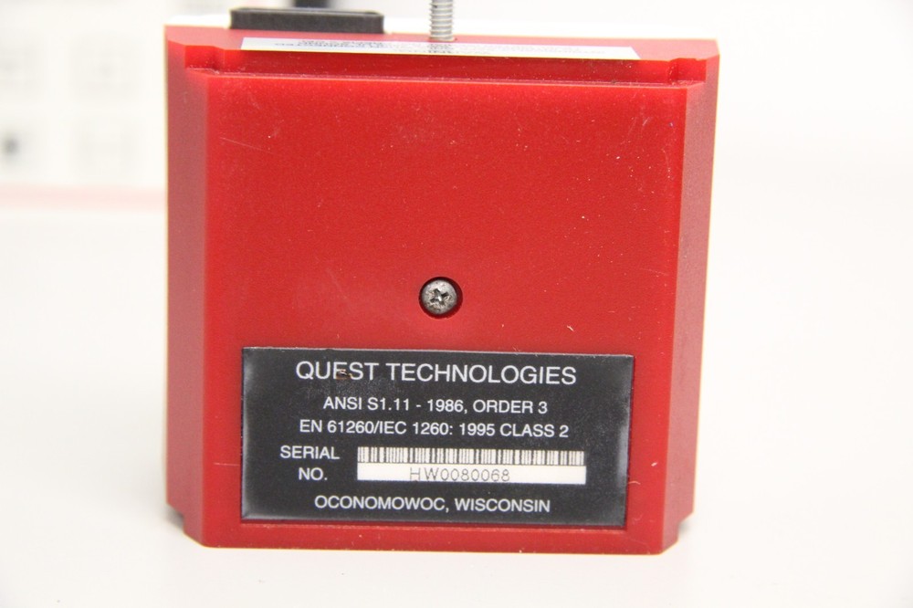 Quest Technologies 2900 Integrating Logging Sound Level Meter With OB-100 Filter