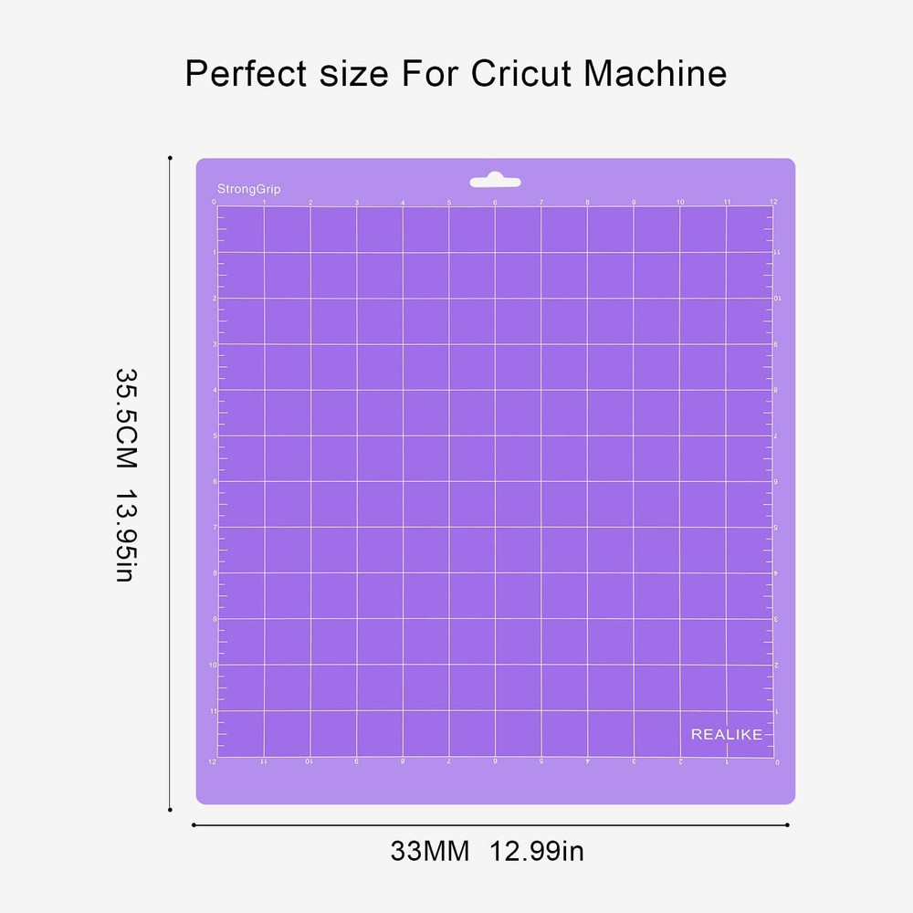 Stronggrip Cutting Mat Compatible with Cricut Maker 4/Maker 3/Maker/Explore 4/3/