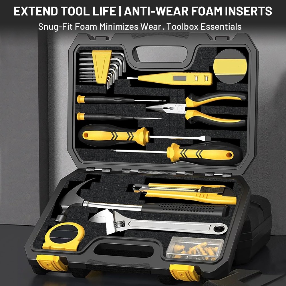 8 Pcs DualThickness Case Foam Insert Kit Pick Pluck Protective Layer Tool