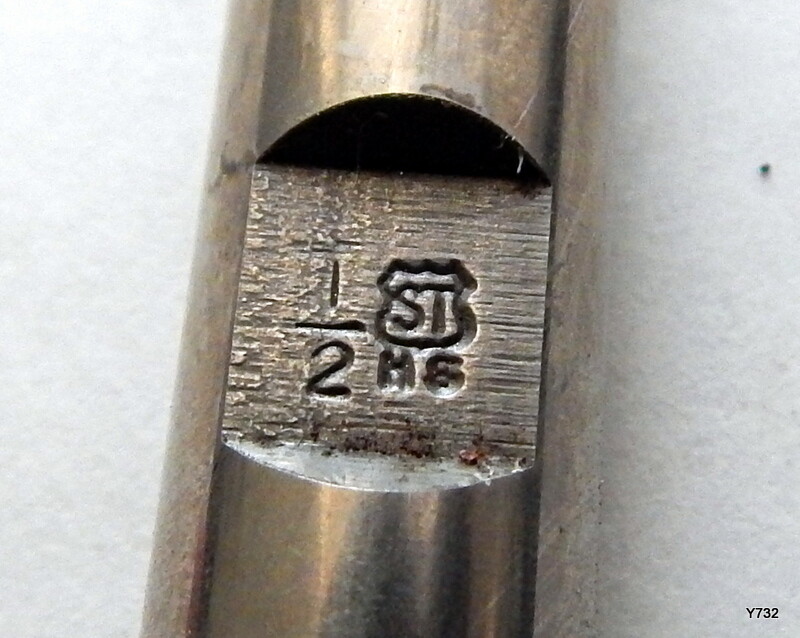Union Twist Drill 1/2" Double Sided 2-Flute Cutter