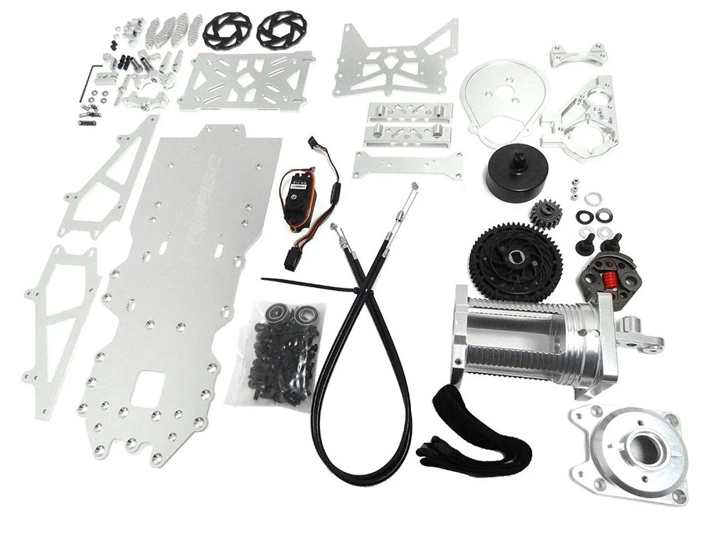 Primal RC Dragster Electronic Brushless Motor Conversion Mounting Kit with Br...