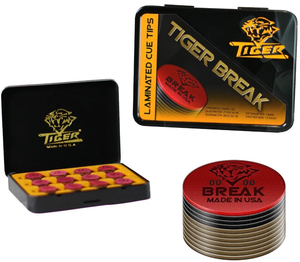 Tiger Tiger Break Cue Tip Hard+