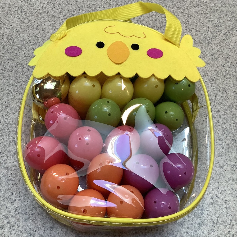 PLASTIC ZIPPER CHICK CASE HOLDS 84 FILLABLE EGGS NWT