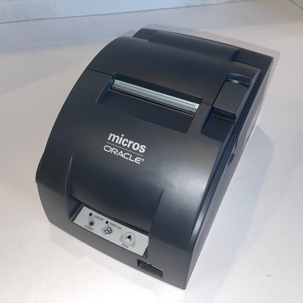 MICROS EPSON TM-U220B M188B POS Receipt Printer E04 Ethernet Slightly USED