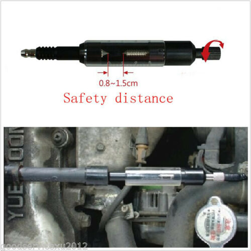 Adjustable Coil Overs Spark Tester Detector Car Ignition Test Diagnostic Tool US