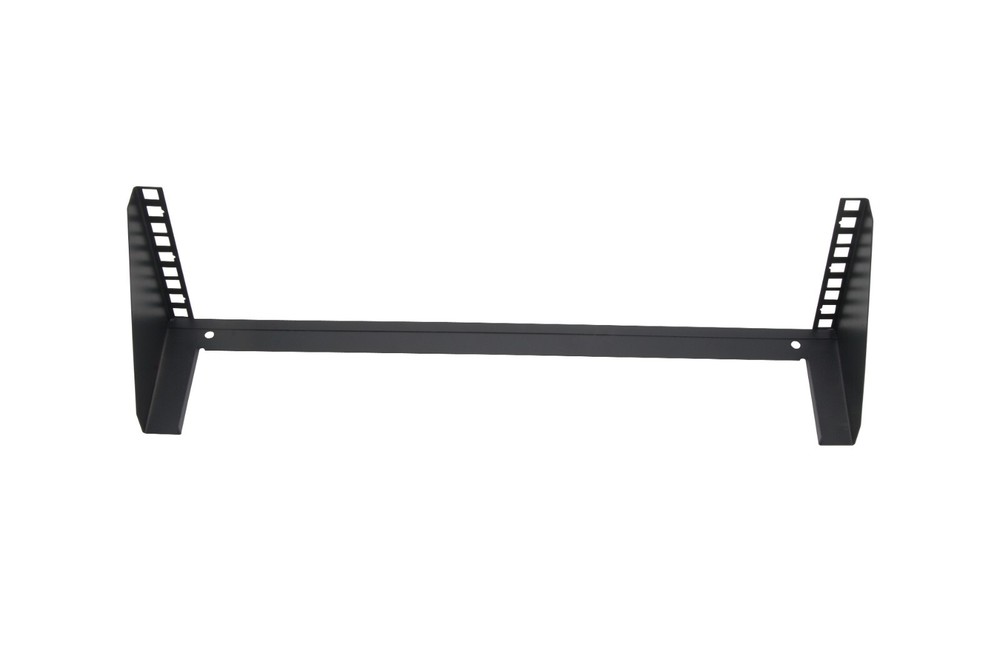 3U 19" Vertical Wall Mount Server Rack IT Bracket Space Saver w/Hardware Black
