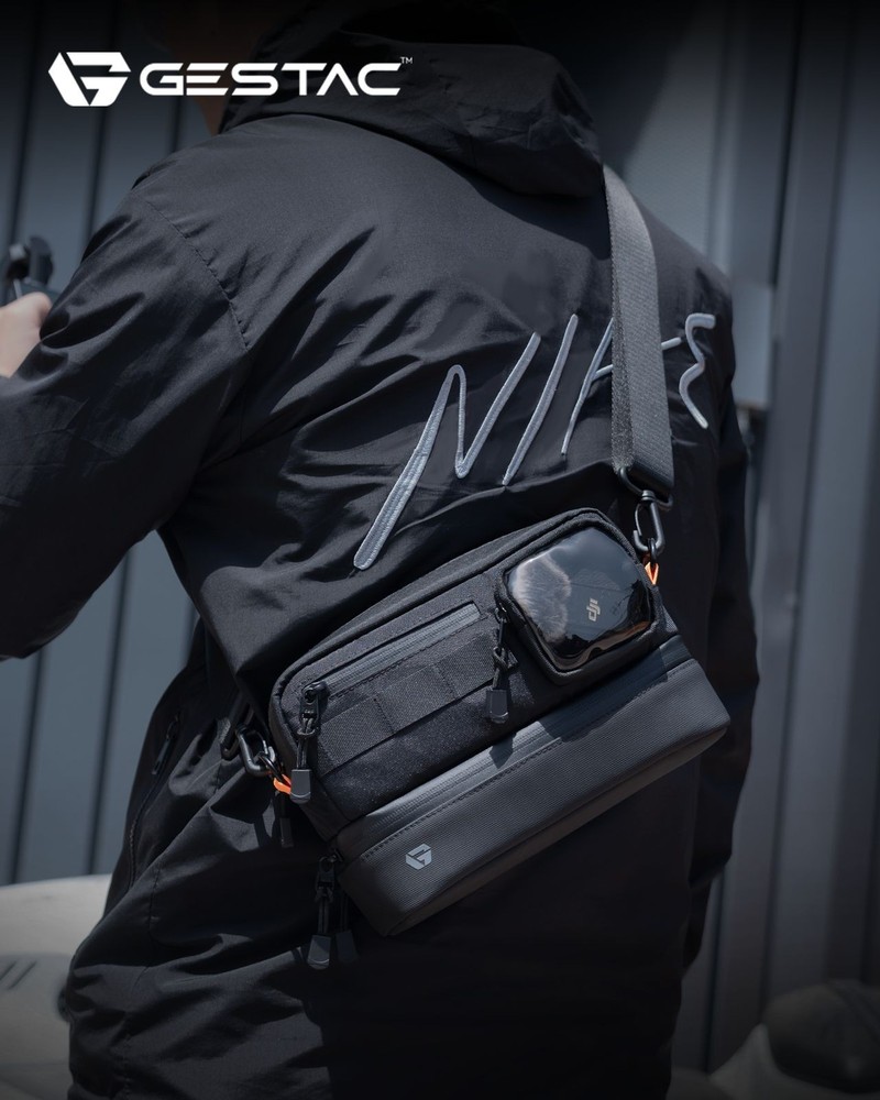 GESTAC Camera Storage Bag for Pocket 3 Secure Pod Large Capacity Polyester