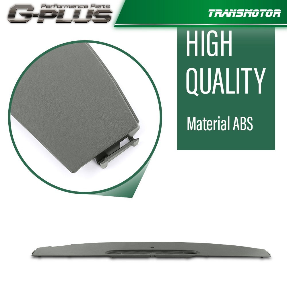 Instrument Upper Dash Trim Panel Fit For 07-13 Chevy GMC Replace 23224733 Gray