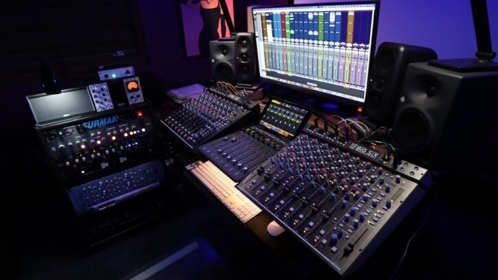 Solid State Logic SSL BiG SiX Large-Format Desktop Studio Mixing BIG 6