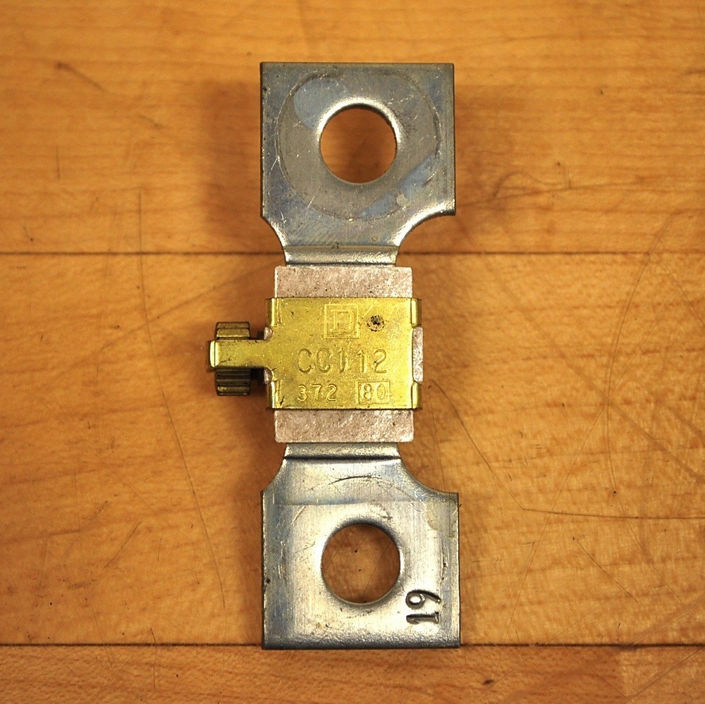 Square D CC112 Thermal Overload Relay Heater Element - USED