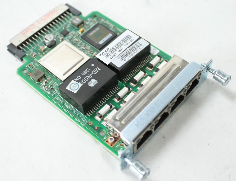Cisco VWIC3-4MFT-T1/E1 4-Port Multiflex Voice/WAN Interface Card