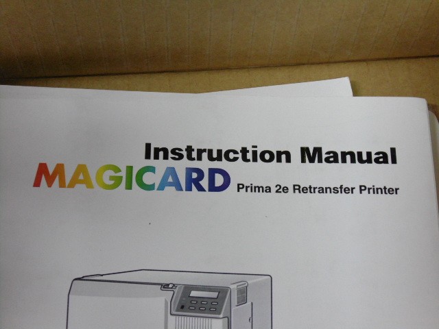 Magicard PRIMA100 Prima 2E Reverse Transfer Printer AS IS
