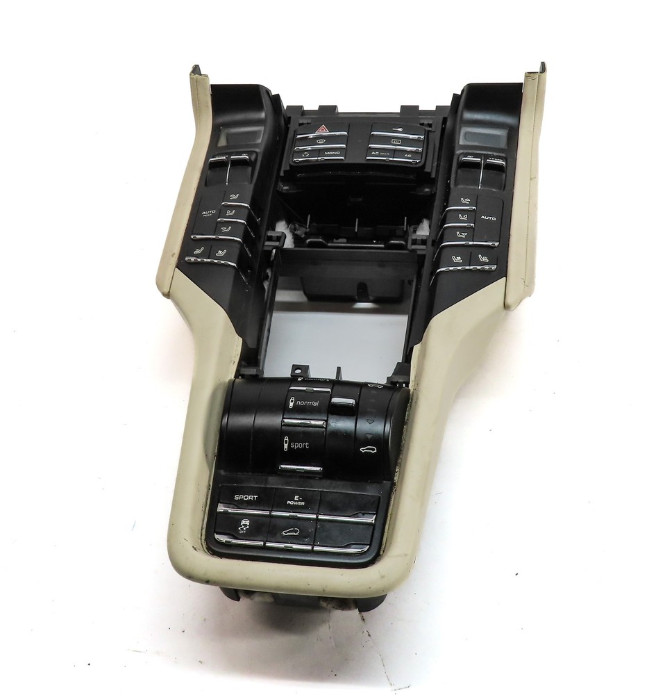 2012 PORSCHE CAYENNE (958) FRONT CENTER CONSOLE MULTIFUNCTION CONTROL PANEL