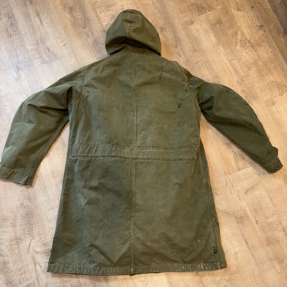 M47 WW2 US military Overcoat, Parka Type with pile liner size medium 1948 Wool