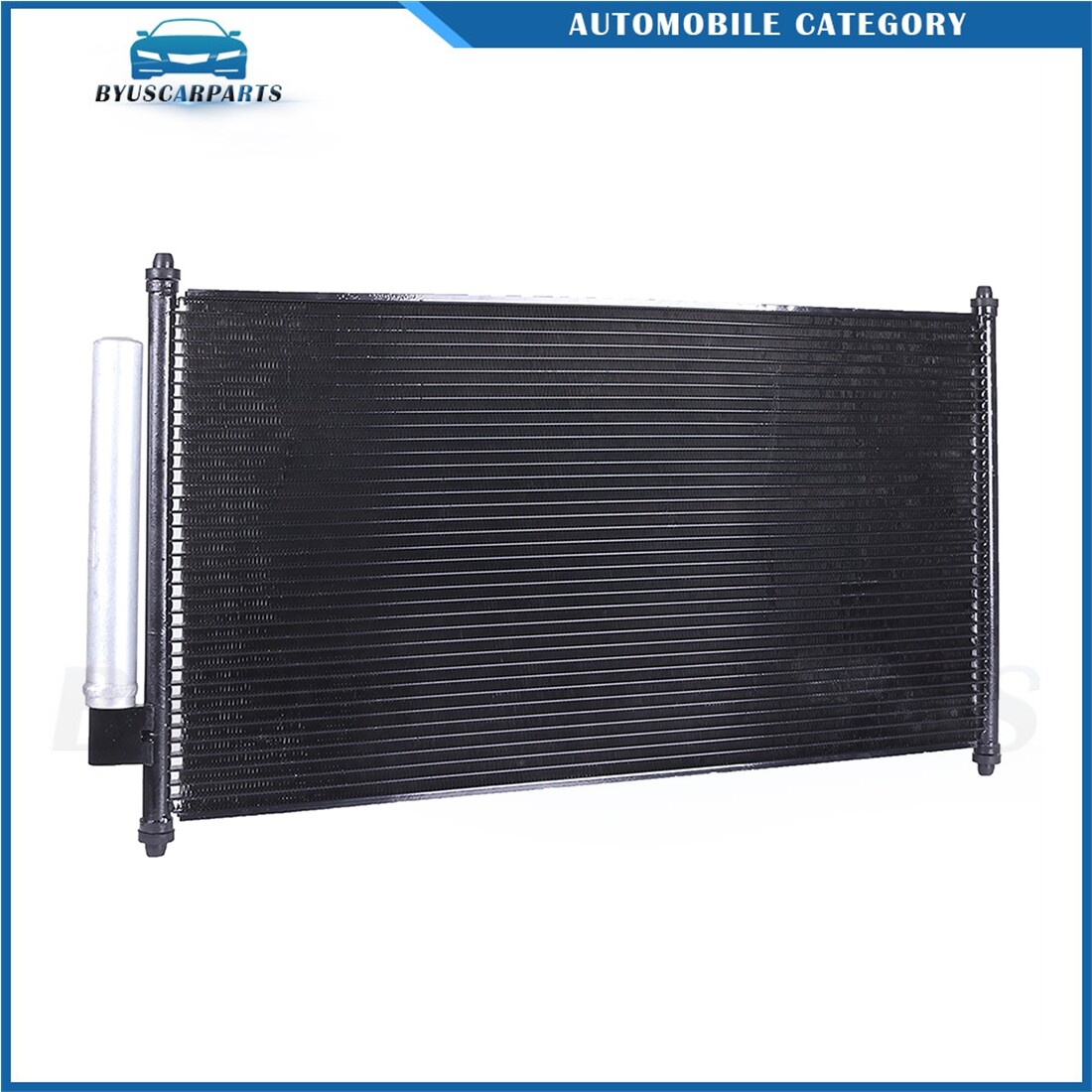 For 2013-2017 Honda Accord 2.4L Aluminum Radiator & AC Condenser Cooling Kit