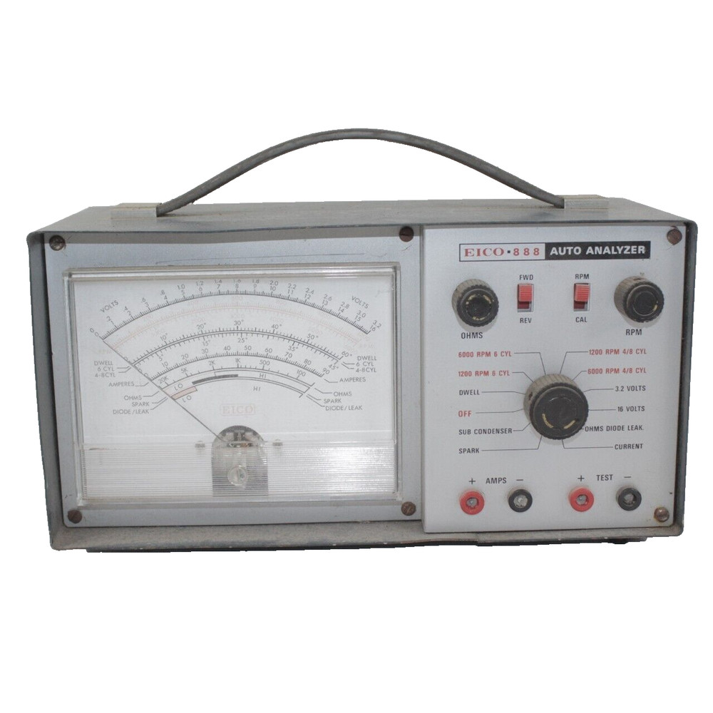 VTG EICO Model 888 Solid State Engine Auto Analyzer Unit ** Untested ** AS-IS