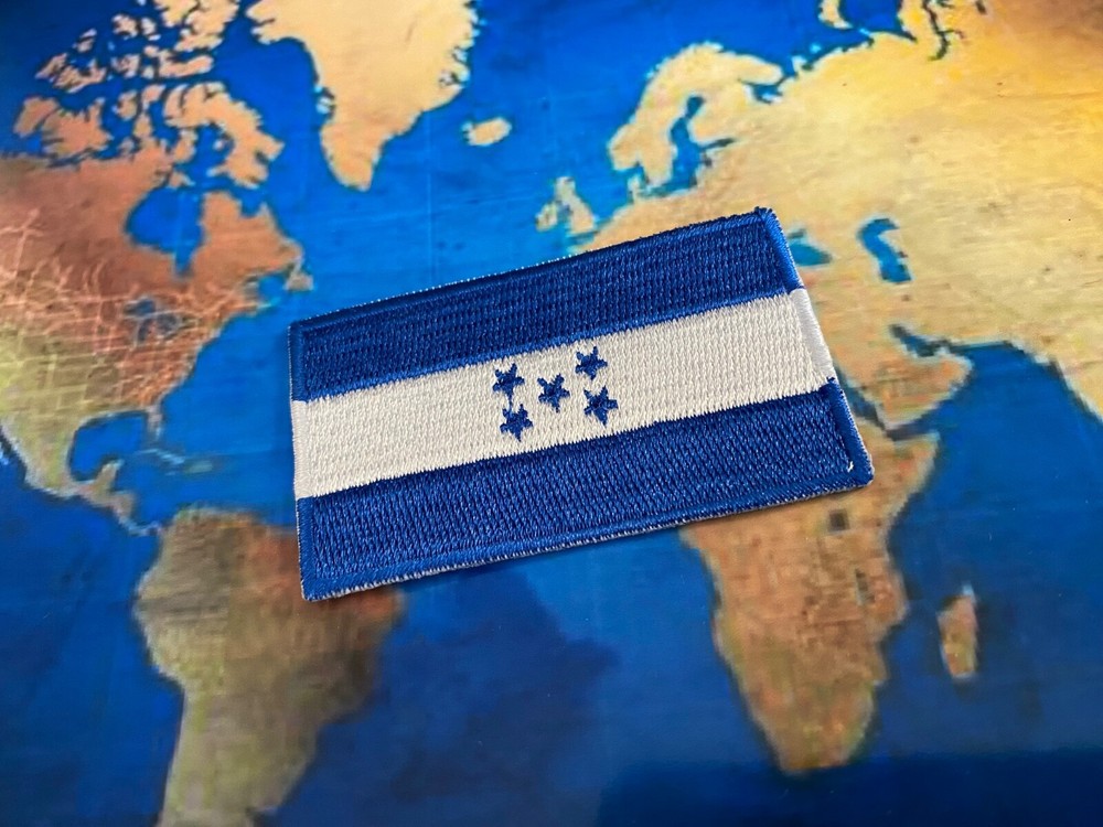 HONDURAS Flag Iron on Sew on Patch
