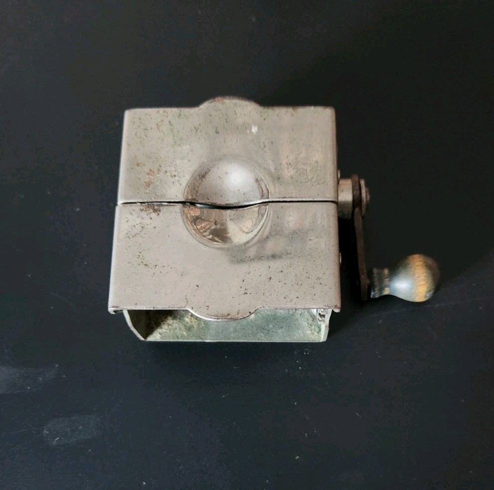Vintage Blue Beard Razor Stropper Sharpener Beardsley & Wolcott Works