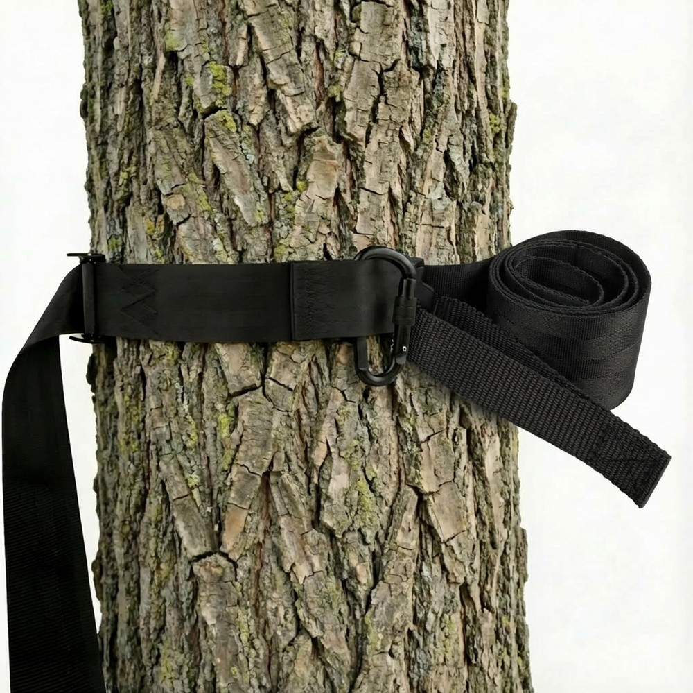 Quick-Connect Treestrap Compatible with Muddy - Hunting Harness Black