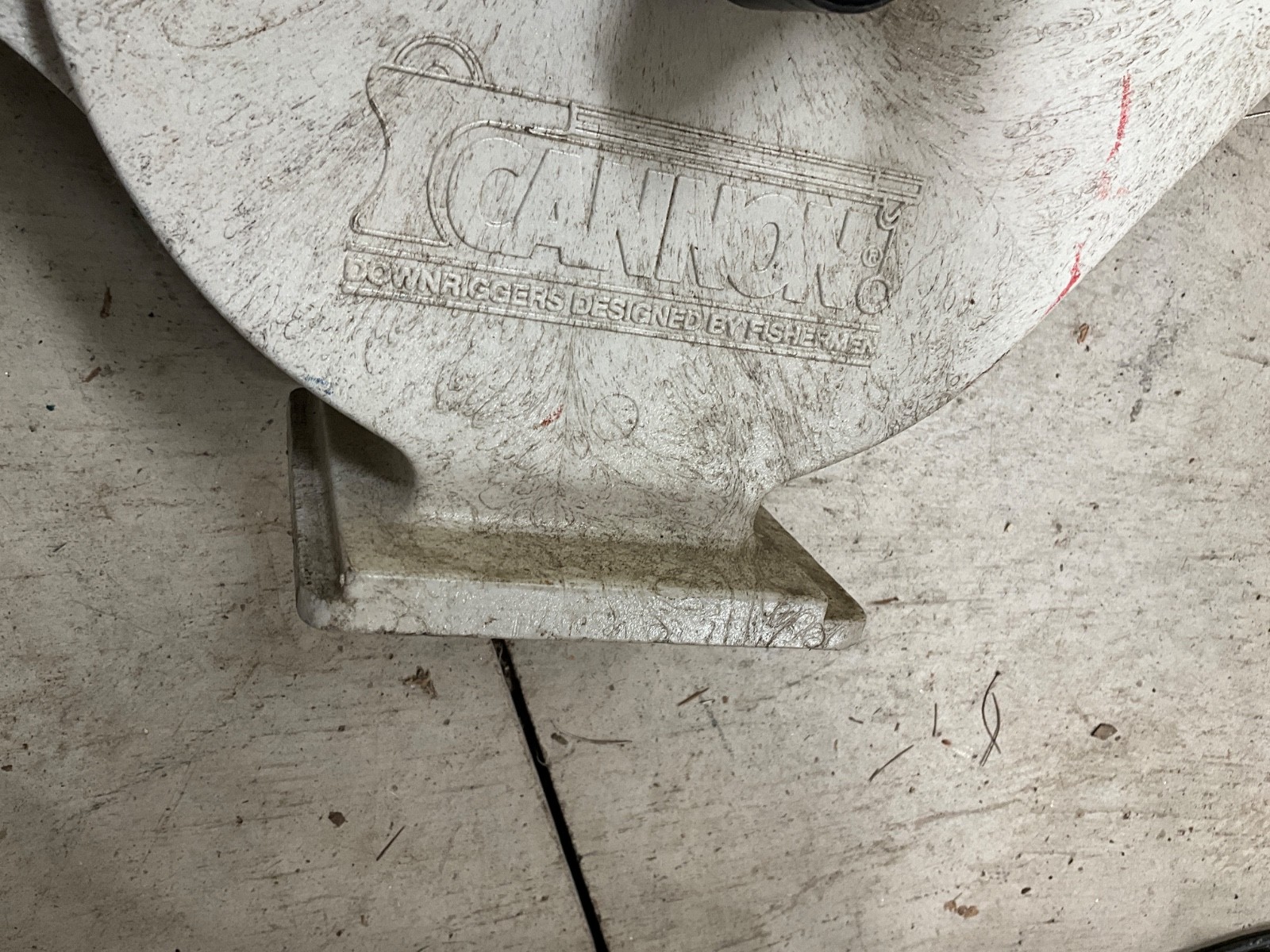 Cannon Easi Troll Manual Downriggers (2) - with rod holders, nice shape