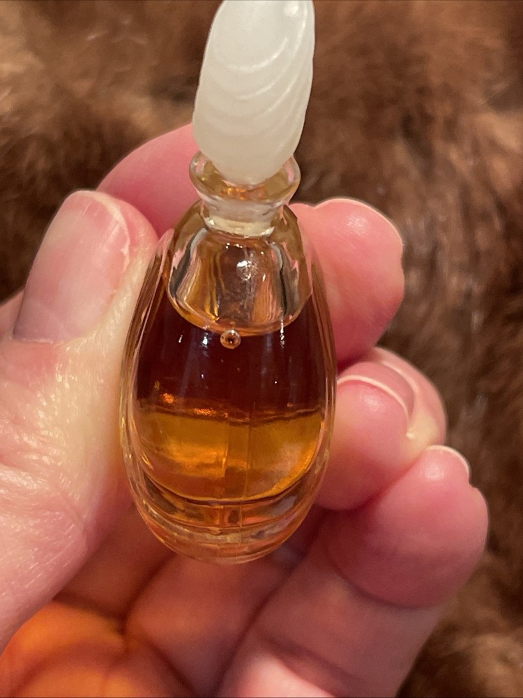 Display Only 1 Ted Lapidus Parfums Creation Perfume Mini Splash Vtg Bottle 2”